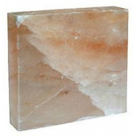 Плитка из розовой гималайской соли 100х100х25 шлифованная
