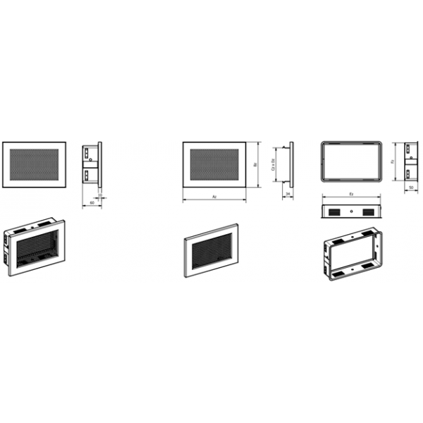 Решетки с сеткой