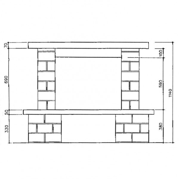 Облицовка MADERA (EdilKamin)