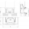 Облицовка COURMAYEUR FULLI-FITTED 116 (Palazzetti)