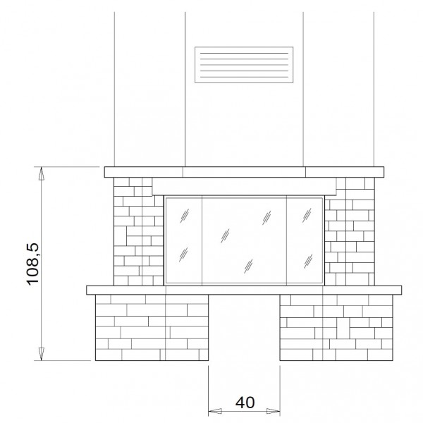 Облицовка Cordoba Angolo (Palazzetti)