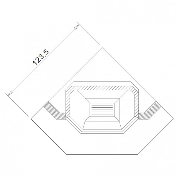 Облицовка Cordoba Angolo (Palazzetti)