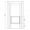 Облицовка DALLAS + топка ECOMONOBLOCCO 66 bifacciale dx (Palazzetti)