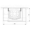 Облицовка KENT RH, под S78 3D (Palazzetti)