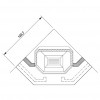 Облицовка MANTOVA (Palazzetti) + топка ECOMONOBLOCCO 78 V08 exagone (Palazzetti)