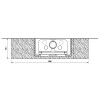 Облицовка DELHI parete + топка ECOMONOBLOCCO E 16:9 front version (Palazzetti)