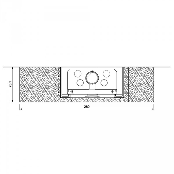 Облицовка DELHI parete + топка ECOMONOBLOCCO E 16:9 front version (Palazzetti)