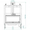 Облицовка DELHI parete + топка ECOMONOBLOCCO E 16:9 front version (Palazzetti)