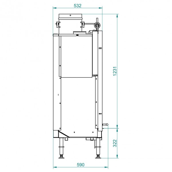 Облицовка DELHI parete + топка ECOMONOBLOCCO E 16:9 front version (Palazzetti)