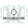Облицовка DELHI parete + топка ECOMONOBLOCCO E 16:9 front version (Palazzetti)