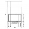Облицовка MANTOVA (Palazzetti) + топка ECOMONOBLOCCO 78 V08 exagone (Palazzetti)