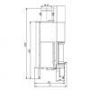 Облицовка MANTOVA (Palazzetti) + топка ECOMONOBLOCCO 78 V08 exagone (Palazzetti)