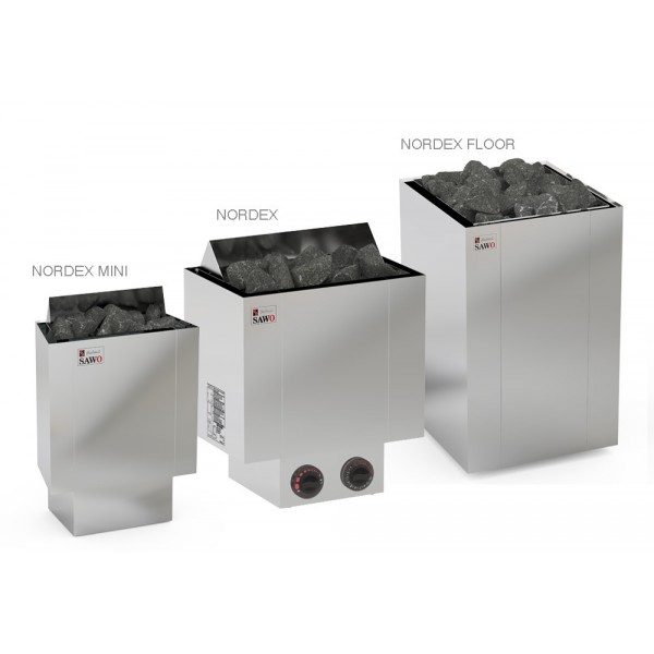 Электрическая печь SAWO NORDEX FlOOR NRFS-90NS-Z (9 кВт)
