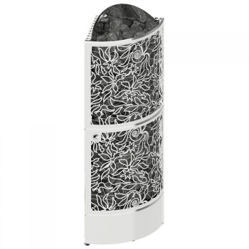 SAWO Электрическая печь DRAGONFIRE Heater king, угловая, с выносным блоком упр., 12 кВт, DRFT6-120NS-CNR-P