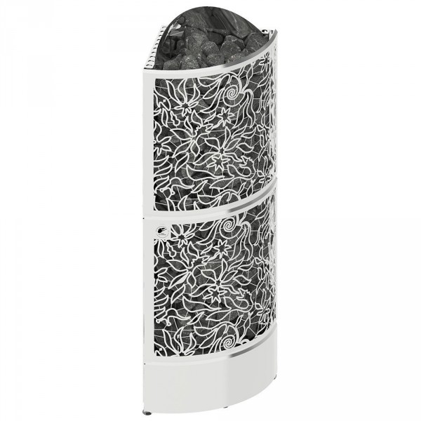 SAWO Электрическая печь DRAGONFIRE Heater king, угловая, с выносным блоком упр., 12 кВт, DRFT6-120NS-CNR-P