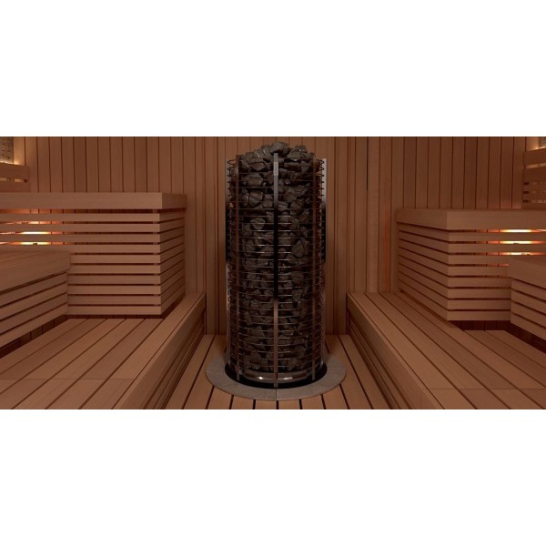 SAWO Электрическая печь TOWER вертикальная, с  выносным пультом управления, 18 кВт, TH9-180NS-P