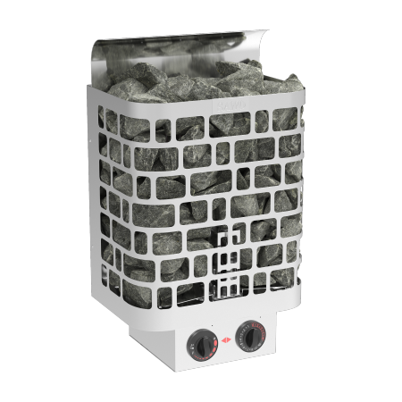 SAWO Электрическая печь Krios настенная, с пультом, 9,0 кВт, нерж. сталь, артикул KRI-90NB-P