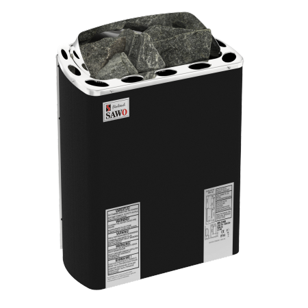 SAWO Электрическая печь FIBER COATED, MINI X: с термоизоляционным покрытием,нержавеющая сталь,3 кВт, MX-30NS-PF