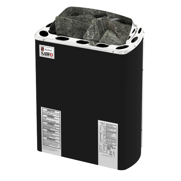 SAWO Электрическая печь FIBER COATED, MINI X: с термоизоляционным покрытием,нержавеющая сталь,3 кВт, MX-30NS-PF