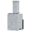 Печь-комплект Avangard ЗК 24 (М) Классика Талькохлорит кирпич