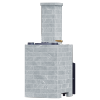 Печь-комплект Avangard ЗК 40 (П2) Классика Талькохлорит кирпич