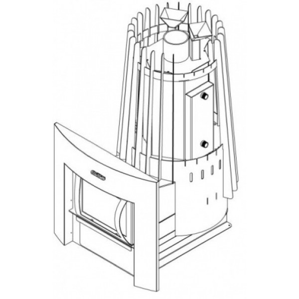 Теплообменник Grill`D Cometa AISI 430 2 мм, 1,8 л