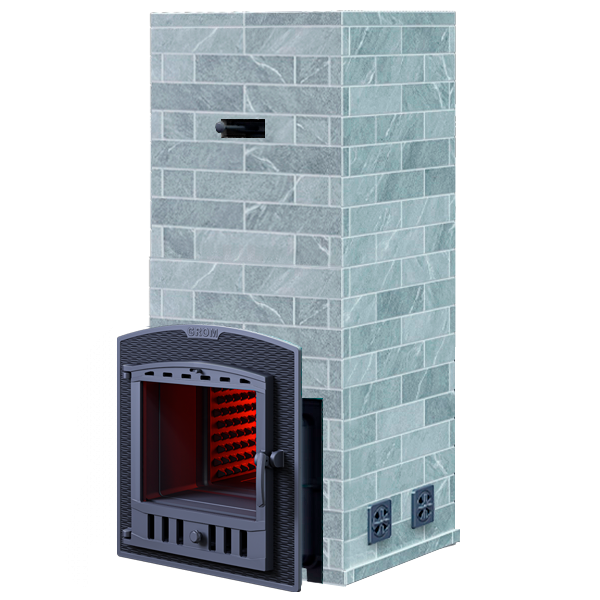 Комплект Гром 50 (П2) Русский пар 1620/50 Талькохлорит кирпич