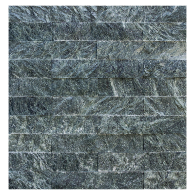 Плитка 200x40x20 "рваный камень" змеевик