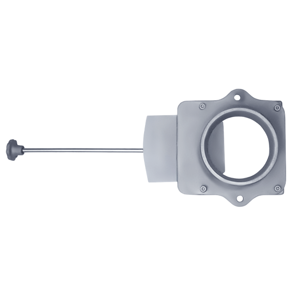 Чугунный шиберный блок ф180